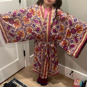 Reversible kimono  with pockets 137